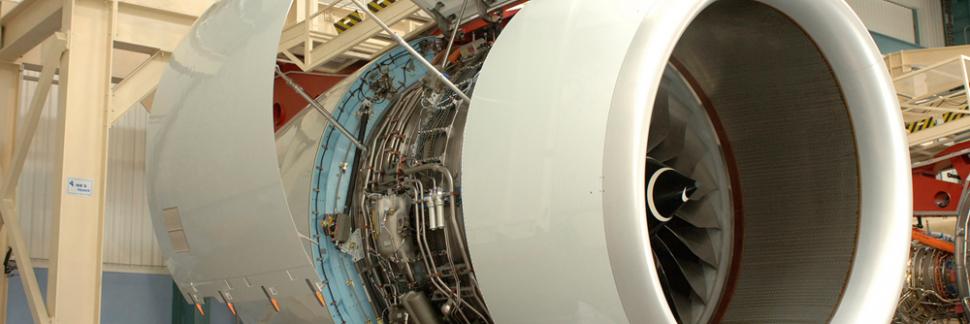 Safran Nacelles, l'un des leaders mondiaux de la production de nacelles pour les moteurs d'avion, implanté sur la zone industrielle portuaire du Havre,