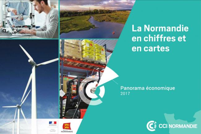 Couverture du Panorama économie de la Normandie 2017