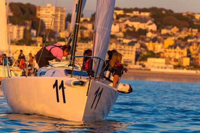 Régate en baie du Havre 
