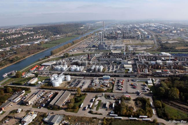 Zone industrielle portuaire du Havre 