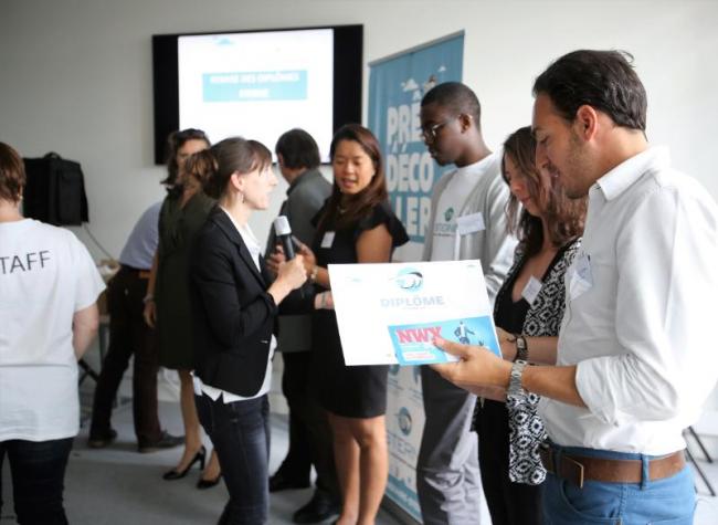 remise des diplômes de la précédente édition STERNE 