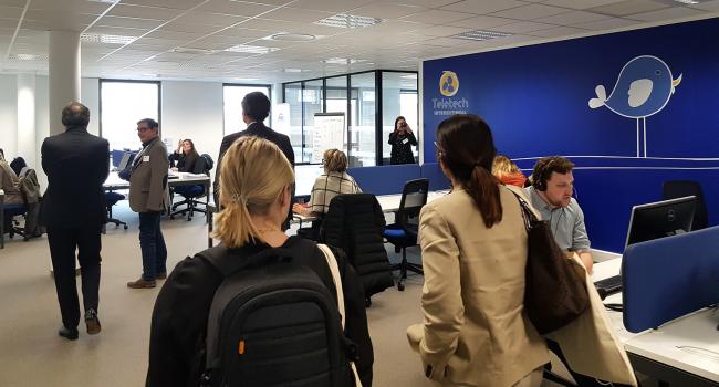 Découverte des nouveaux locaux de Teletech Normandie